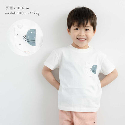 ポケットデザインTシャツ